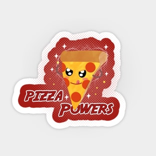 Pizza Powers Sticker